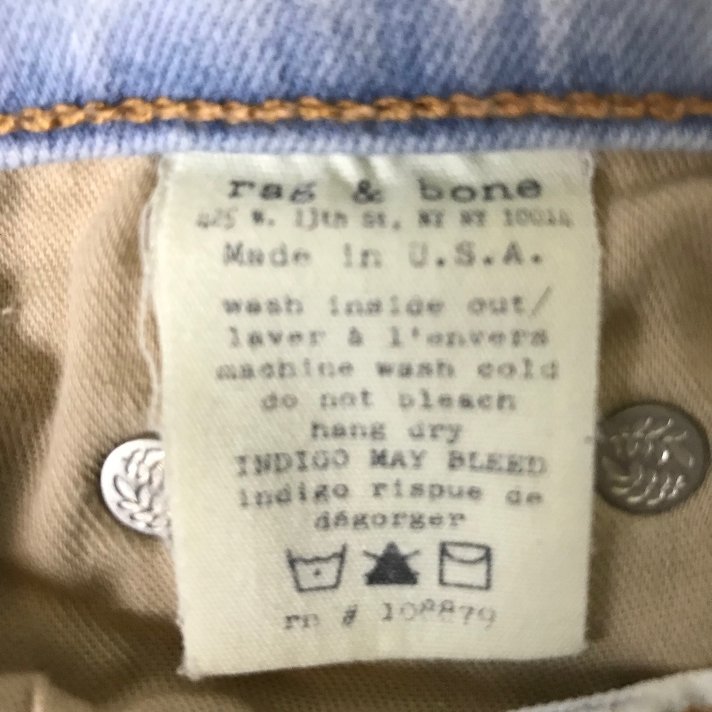 Rag & Bone For Intermix Zipper Capri - image 7